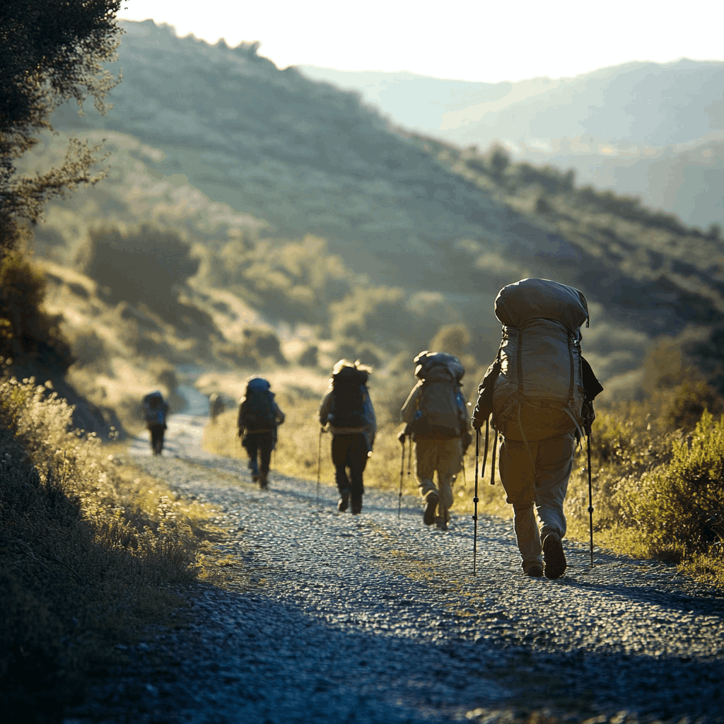 The Camino de Santiago: 